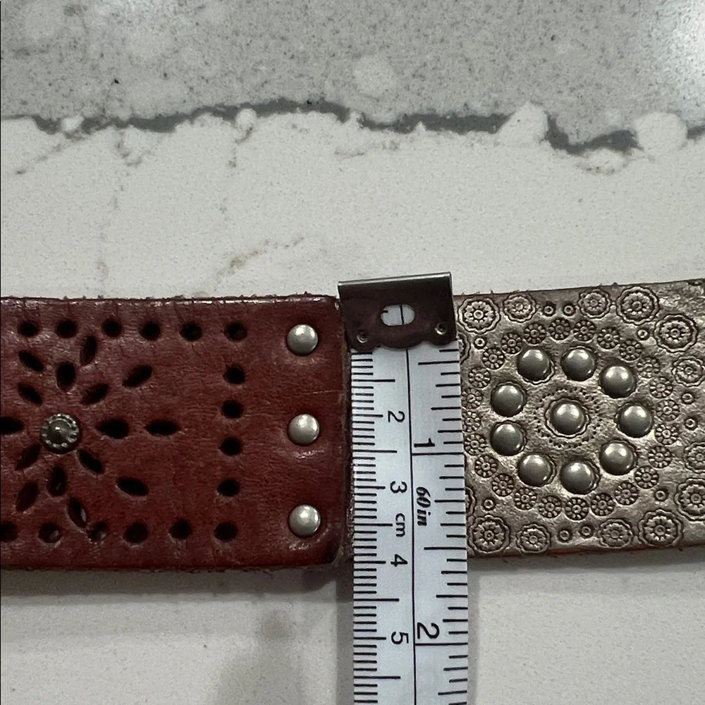 Ladies  Brown‎ Leather Belt